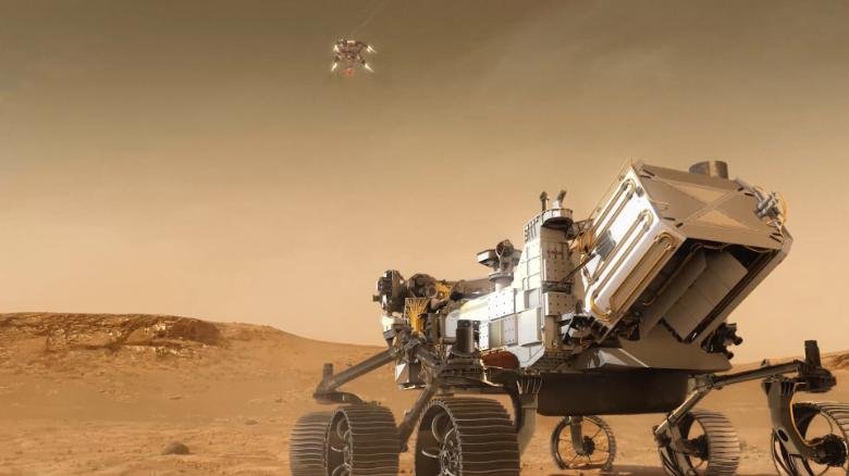 El rover Perseverance de la NASA aterrizó con éxito en la superficie de Marte