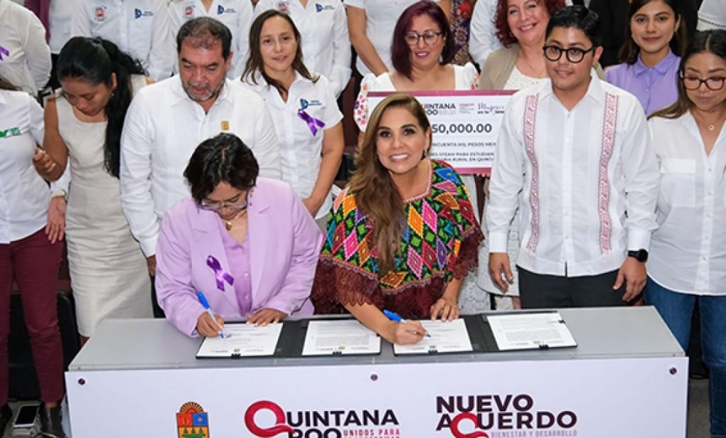 Impulsa Mara Lezama proyectos científicos de mujeres