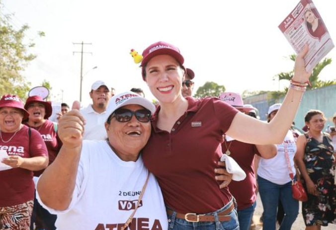 “Atenea Gómez Ricalde Llama a Defender la Continuidad de la Transformación en Isla Mujeres”