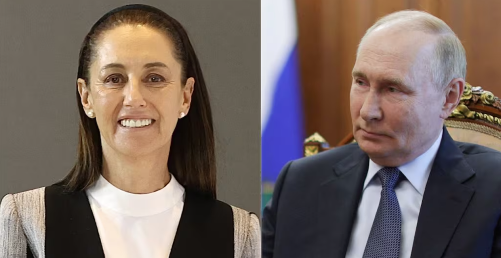 Claudia Sheinbaum Invita a Líderes Mundiales a su Toma de Posesión, Incluyendo a Vladimir Putin