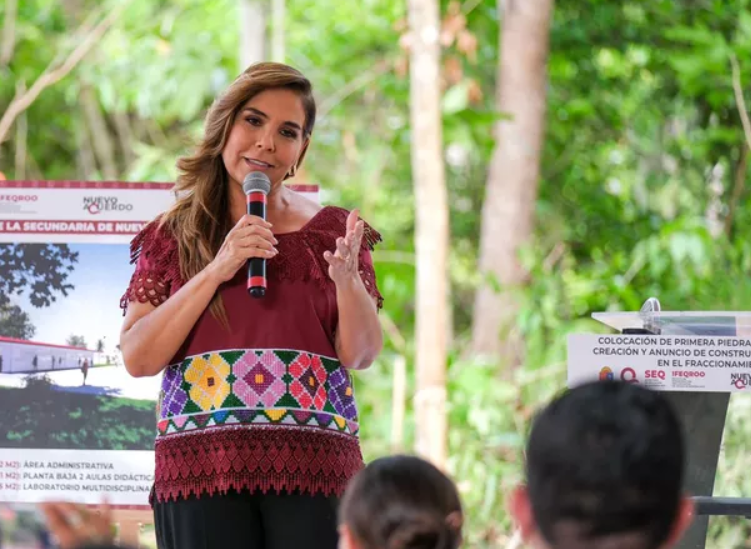 Mara Lezama Inicia Construcción de Nueva Escuela Secundaria en Kusamil en Cancún con Inversión de 47 Millones de Pesos