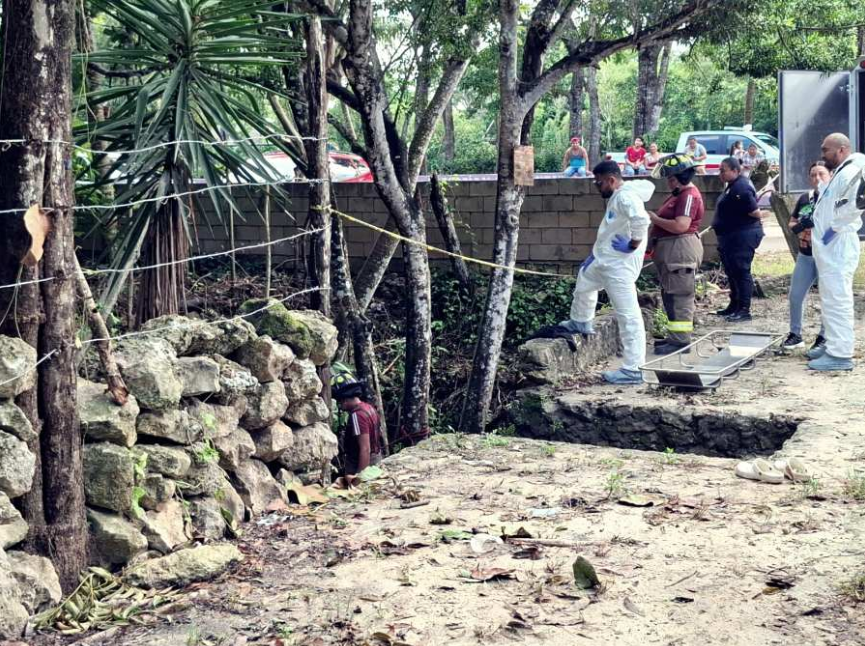 Encuentran Cuerpo de Hombre Ahogado en Cenote de la Colonia Avante, Cancún.