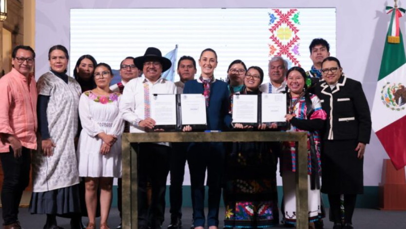 Claudia Sheinbaum Firma Decretos Históricos en Favor de Pueblos Indígenas y Afromexicanos