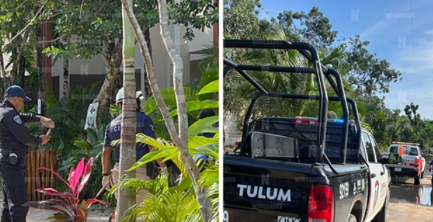 Hombre cae del tercer piso de un edificio en Tulum tras intentar “volar”