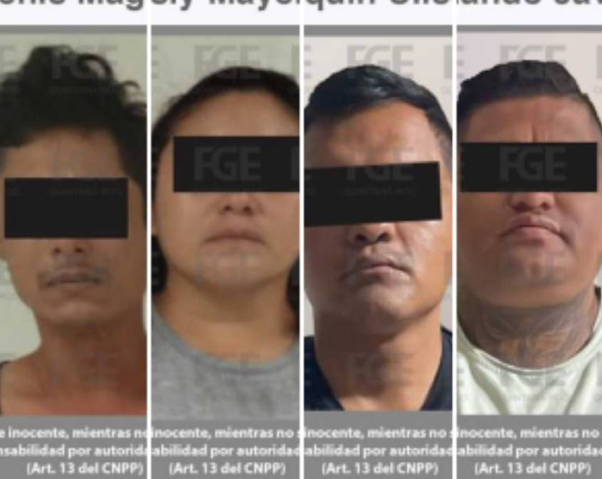 Vinculan a proceso a cuatro personas por narcomenudeo en Quintana Roo