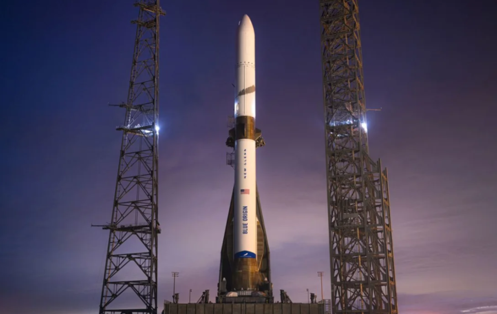 Blue Origin suspende lanzamiento de New Glenn, su primer cohete orbital