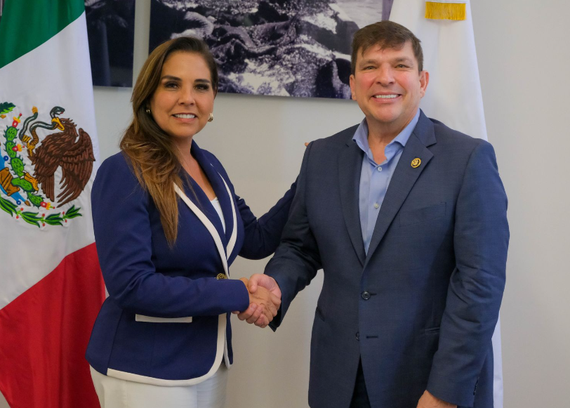 Mara Lezama fortalece lazos con EE.UU. para inversión y turismo en Quintana Roo