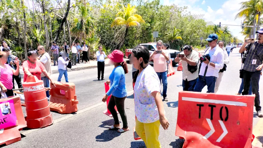 Mara Lezama corrige reforma y aclara que no se castigarán bloqueos carreteros en Quintana Roo