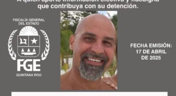 🚨 Aumenta a 750 mil pesos la recompensa para localizar a Maurizio Spinosi Hellies, acusado de abuso infantil en Quintana Roo